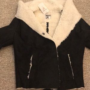 GUESS branded Sherpa Jacket